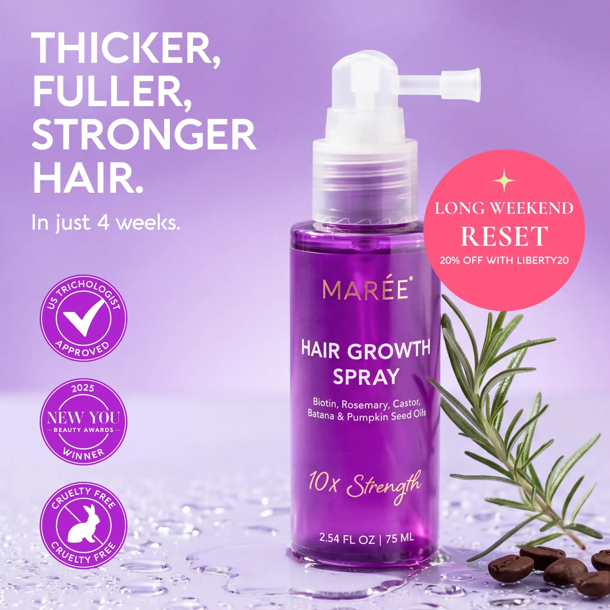 4-in-1 Hair Growth Spray